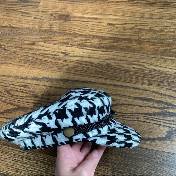 Hounds tooth paigeboy cap - Picture 9 of 11